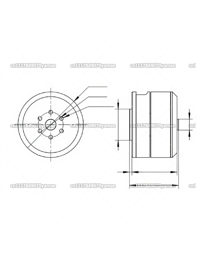 MOTOR DE BUJE BLDC DM-H3510 24 - Direct Drive Servo Motor Robotics reseña y precio