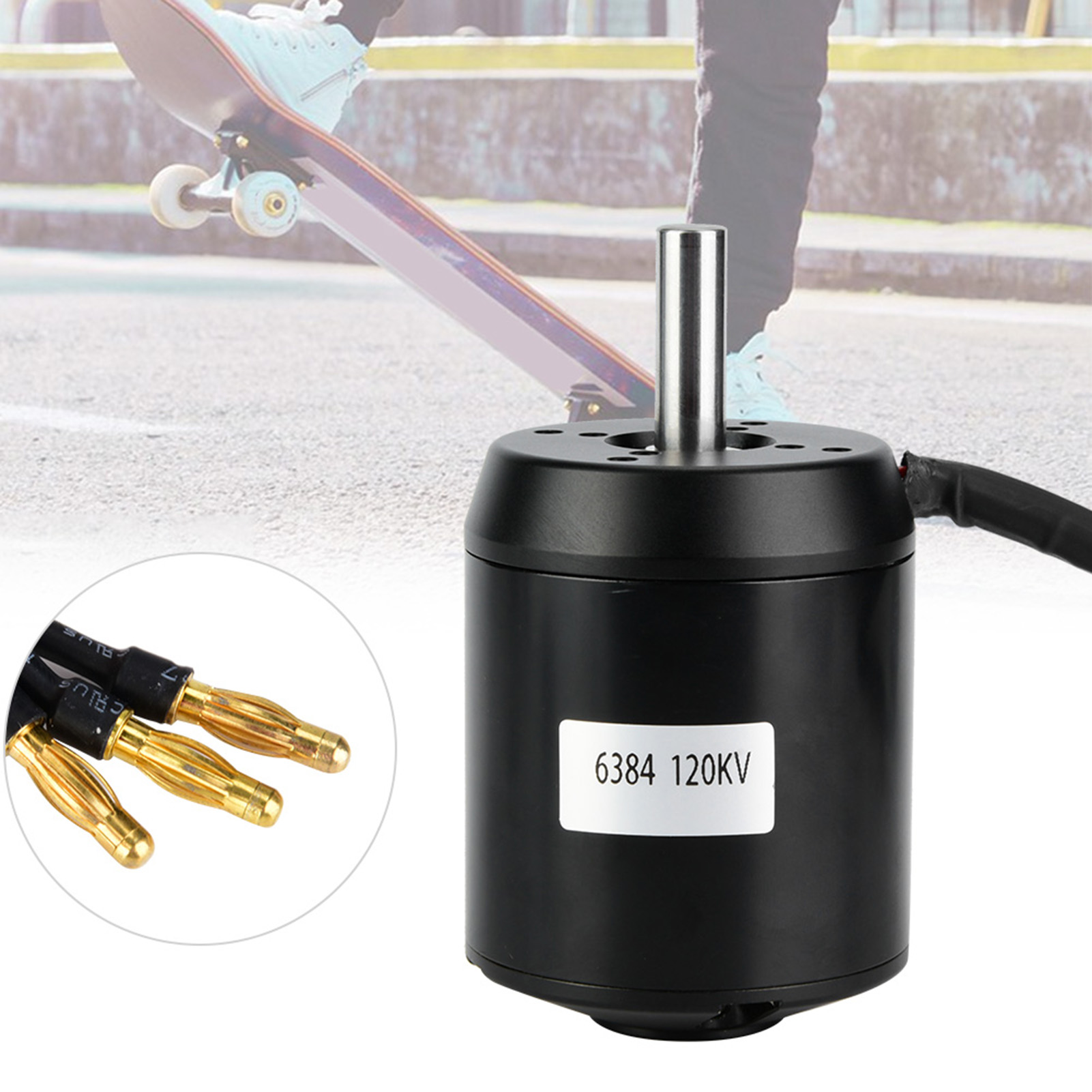 6384 120KV BLDC Outrunner Moto - 6384 Brushless Motor Sensored reseña y precio